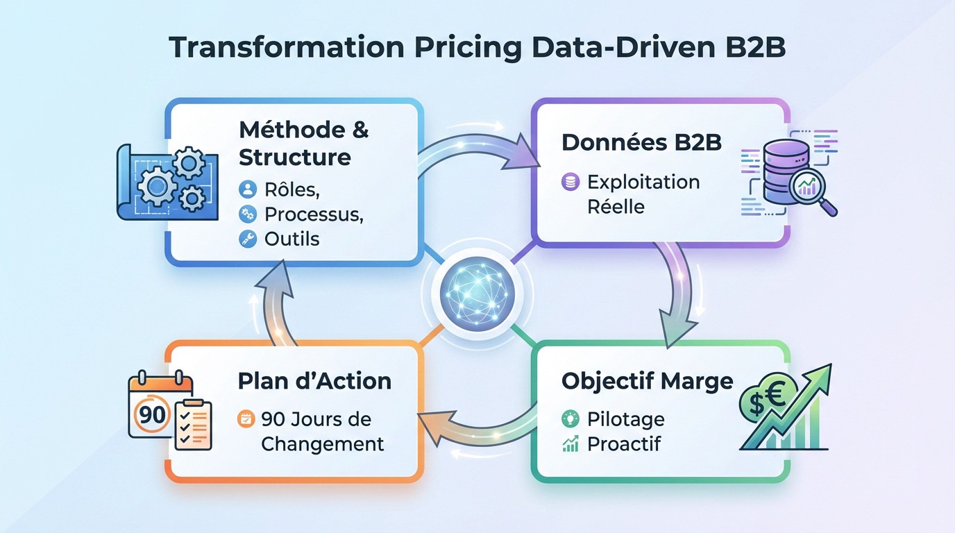Transformation d'une équipe pricing B2B vers un modèle data-driven