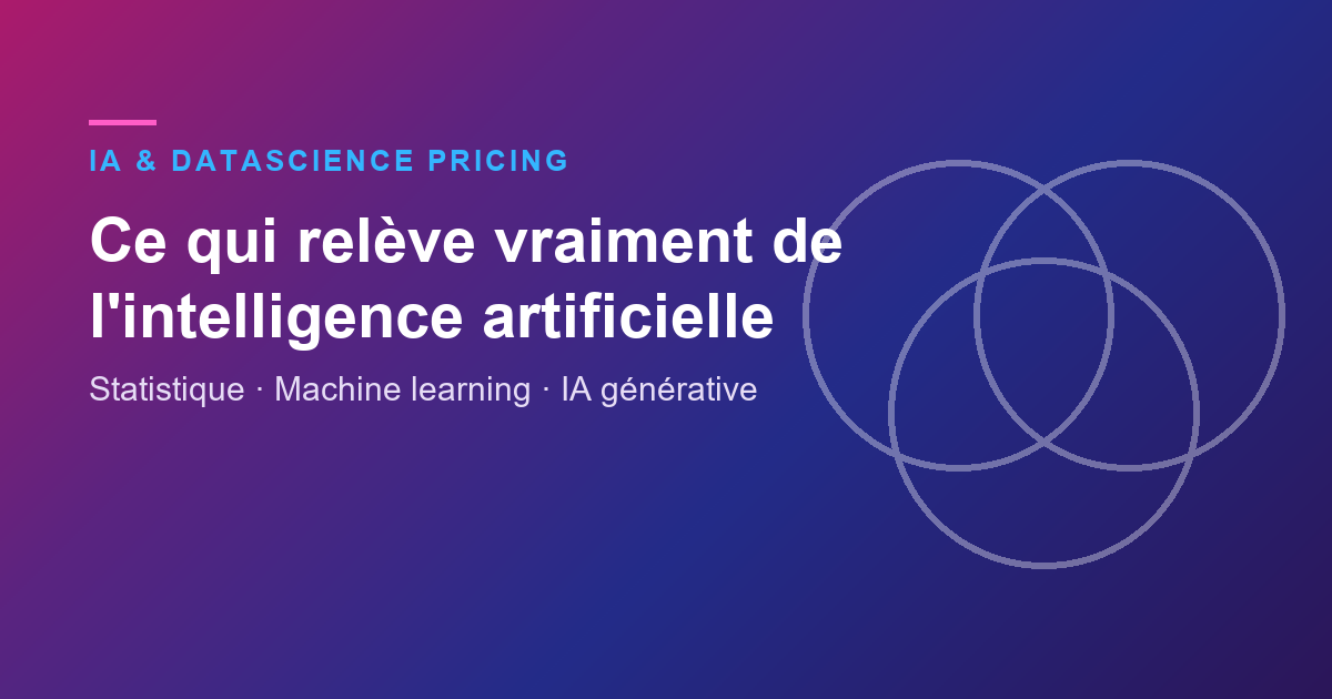 Statistics, Machine Learning, and Generative AI in Retail Pricing: How to Tell Them Apart