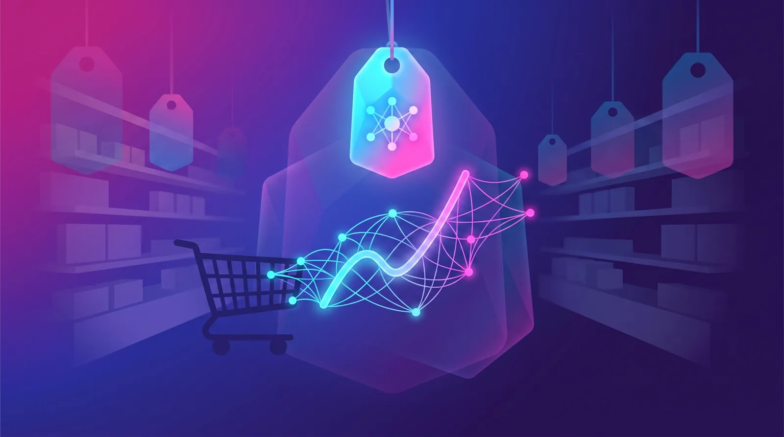 Price-Elasticity Graph Analyzed Using Artificial Intelligence, with Demand Curves