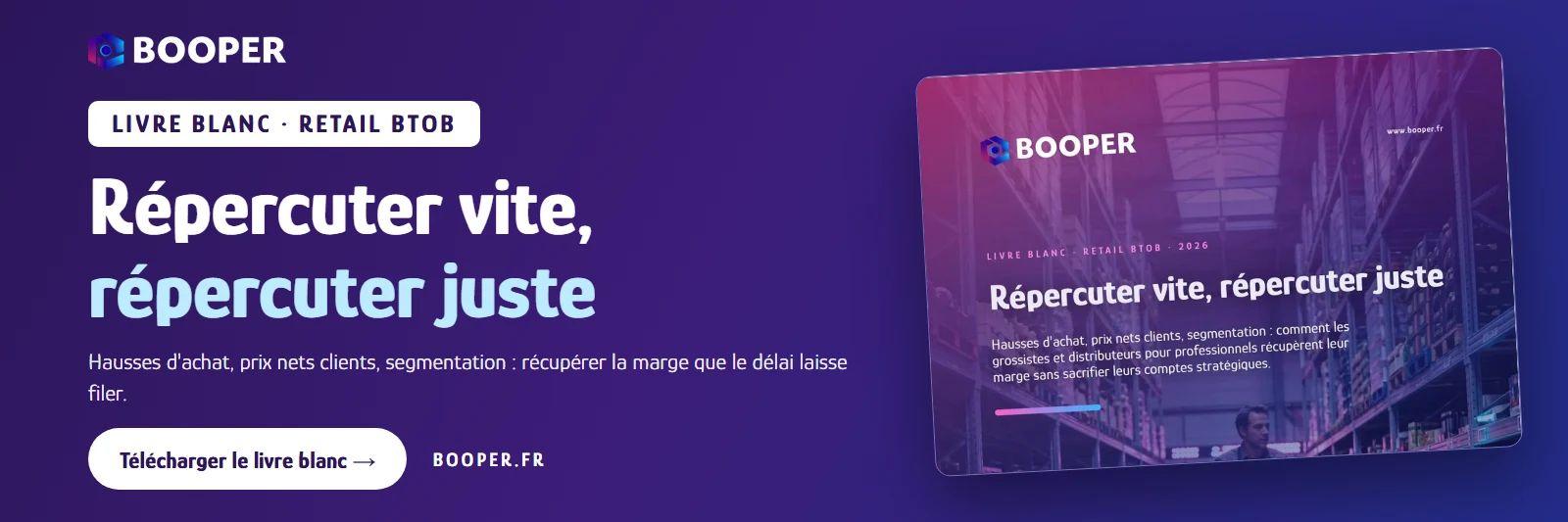 Booper Retail B2B White Paper: React Quickly, React Accurately