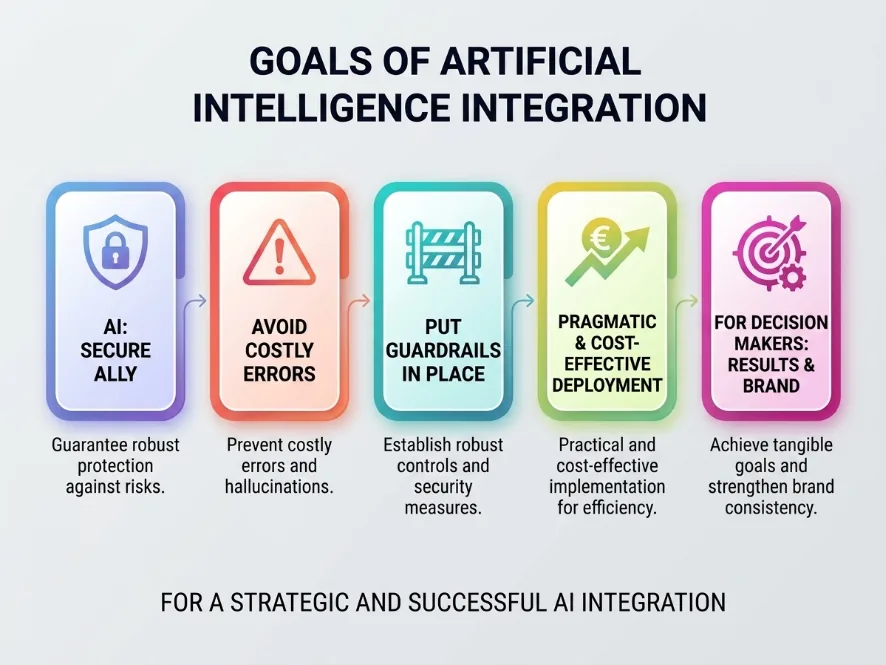 The Five Objectives for Successful AI Integration in Pricing: Security, Reliability, Safeguards, Deployment, and Results