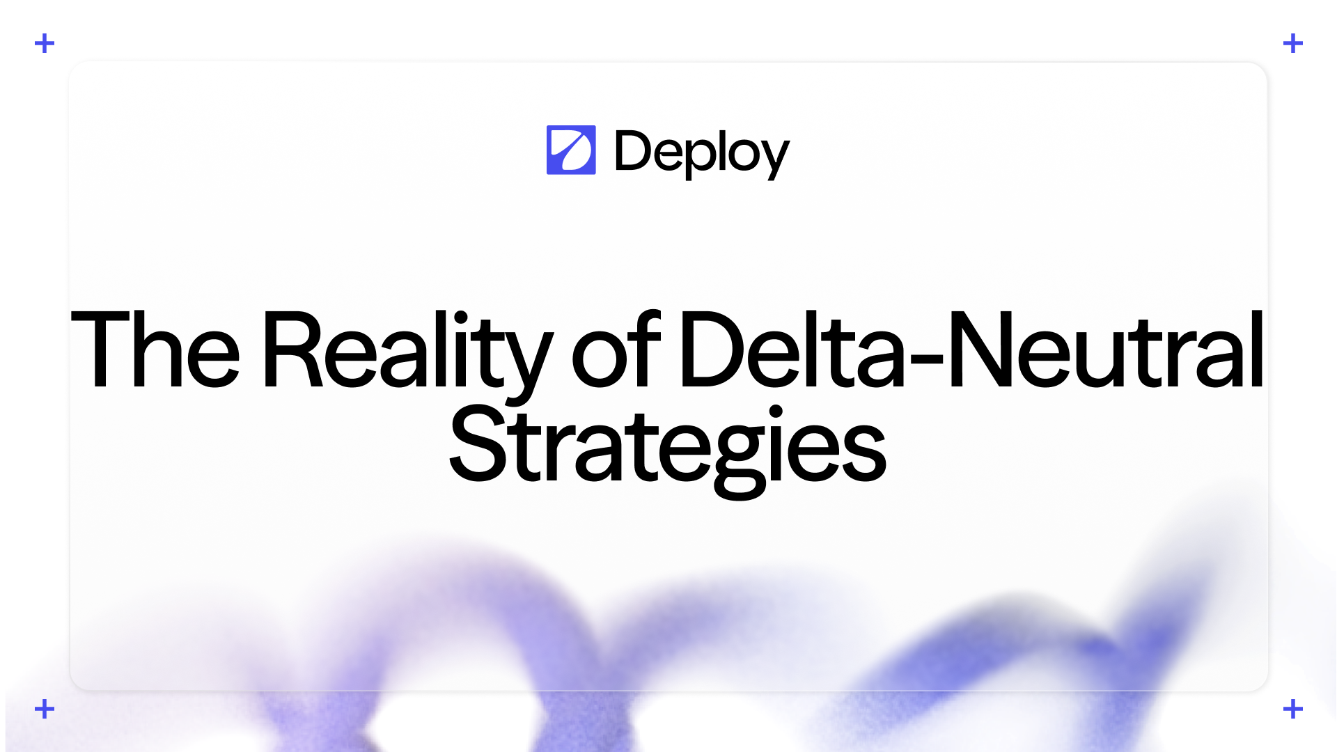 Deploy logo above the text 'Where Capital Becomes Productive: Deploy’s Evolution' on a white background with blue gradient edges.