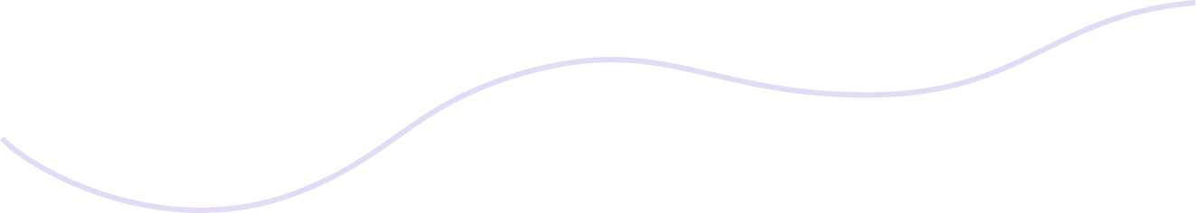 Light purple wavy line on a transparent background.