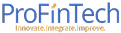 ProFinTech brand logo with the tagline 'Innovate bringing tech growth.'