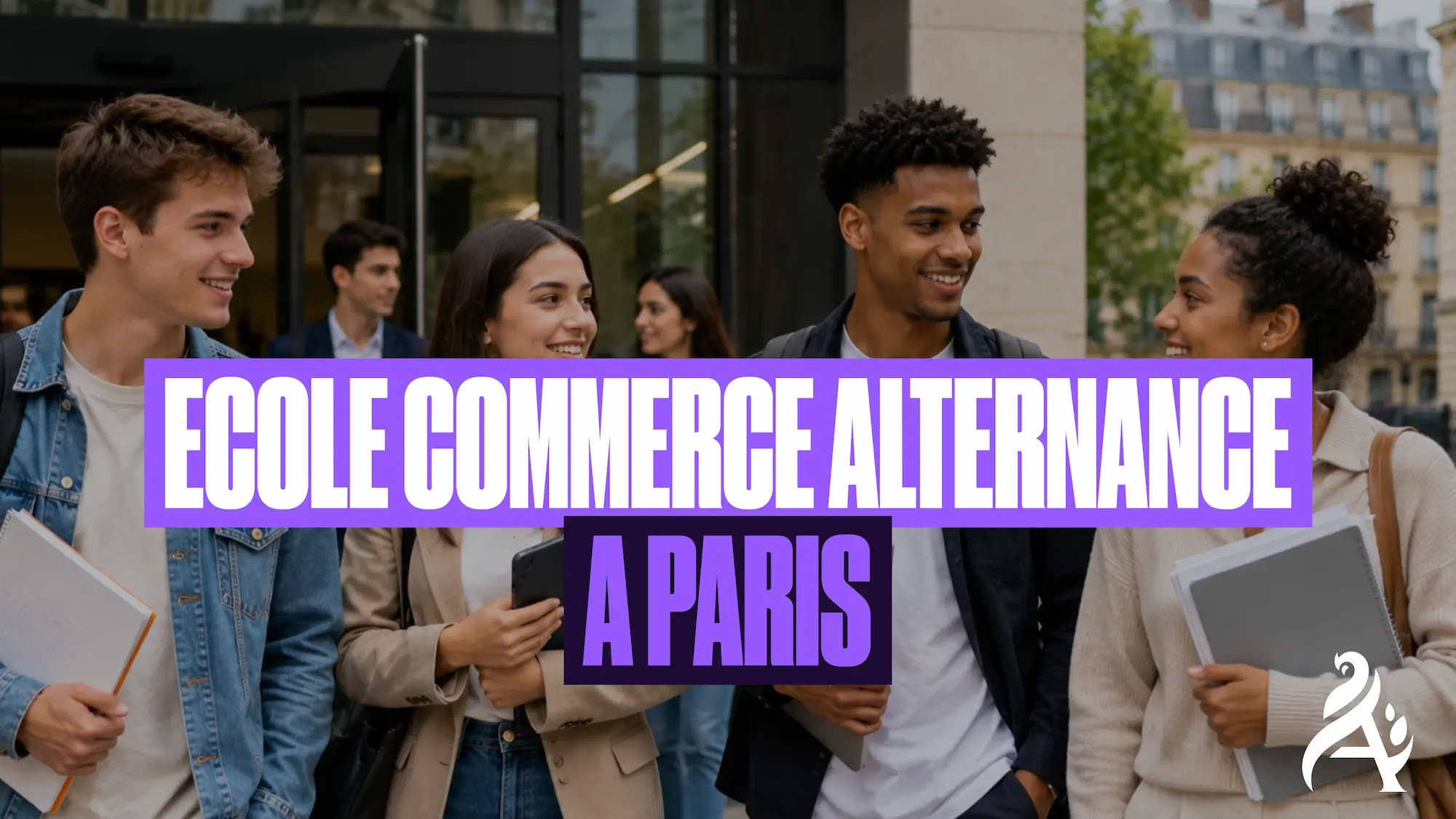École de commerce en alternance à Paris