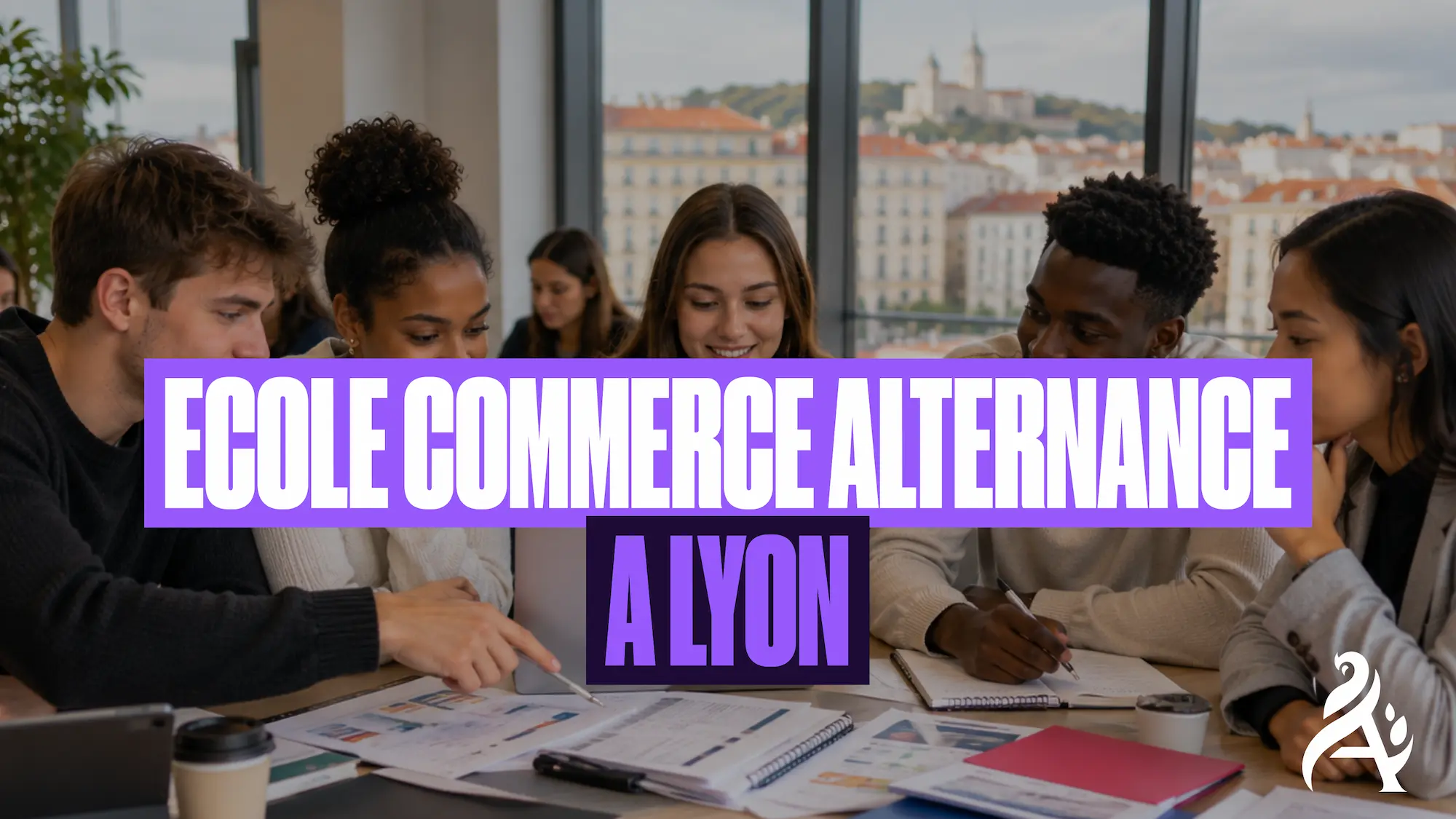 Étudiante en BTS GPME en alternance dans une PME à Lyon