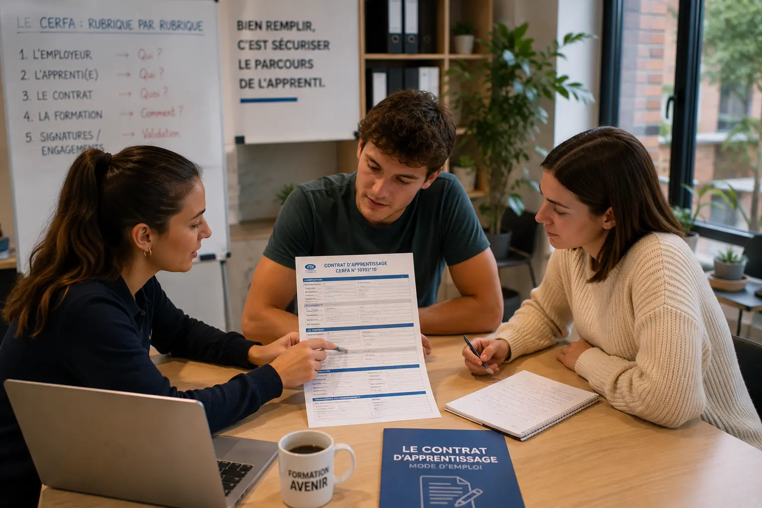 Cerfa contrat d'apprentissage : le remplir sans erreur