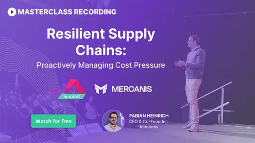 Cover image for 'Resilient Supply Chains: Proactively Managing Cost Pressure