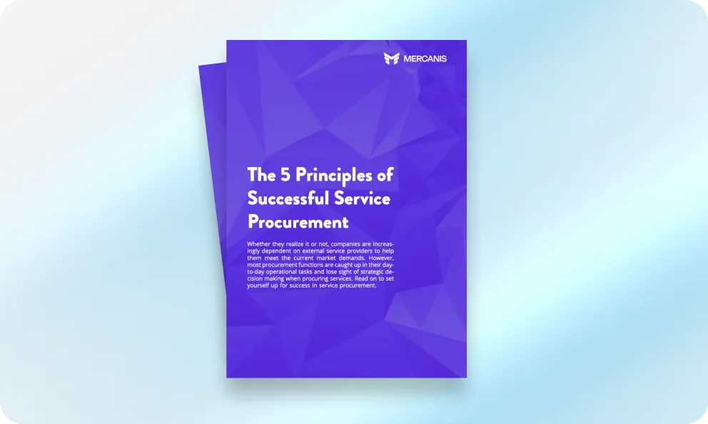 Mercanis company logo white