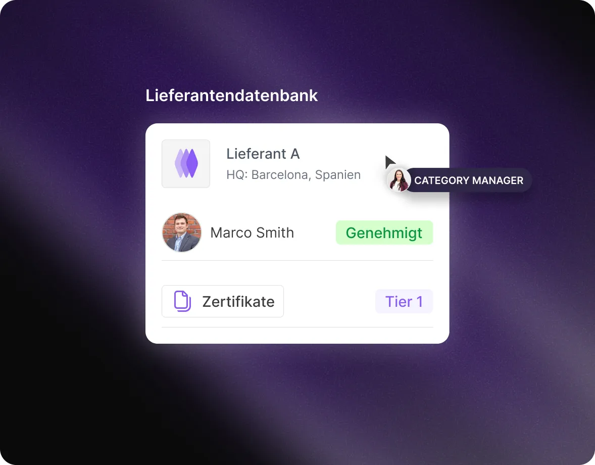 Dashboard displaying supplier proposal analysis and automated bid comparisons on the Mercanis platform.
