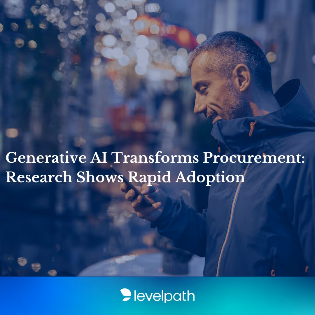Generative AI Transforms Procurement: New Research Shows Rapid Adoption