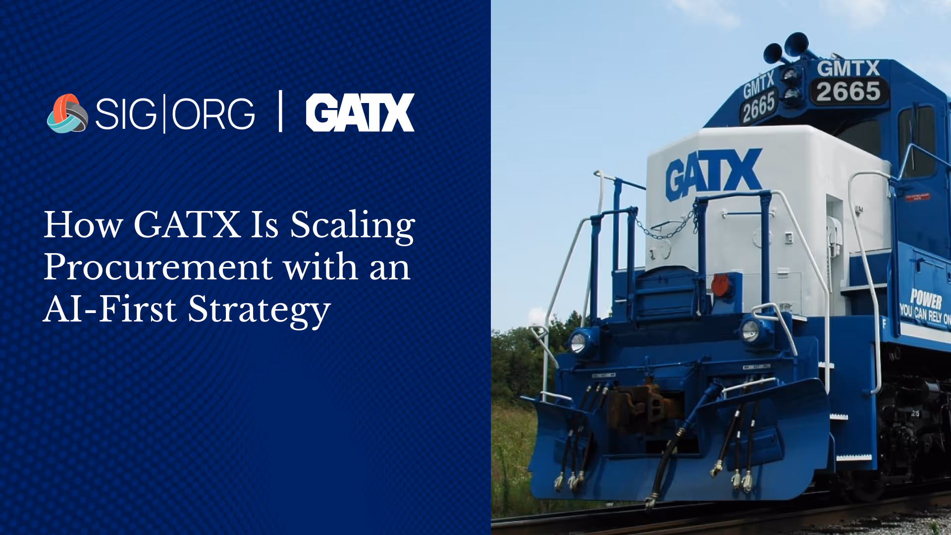How GATX is Scaling Procurement with an AI-First Strategy