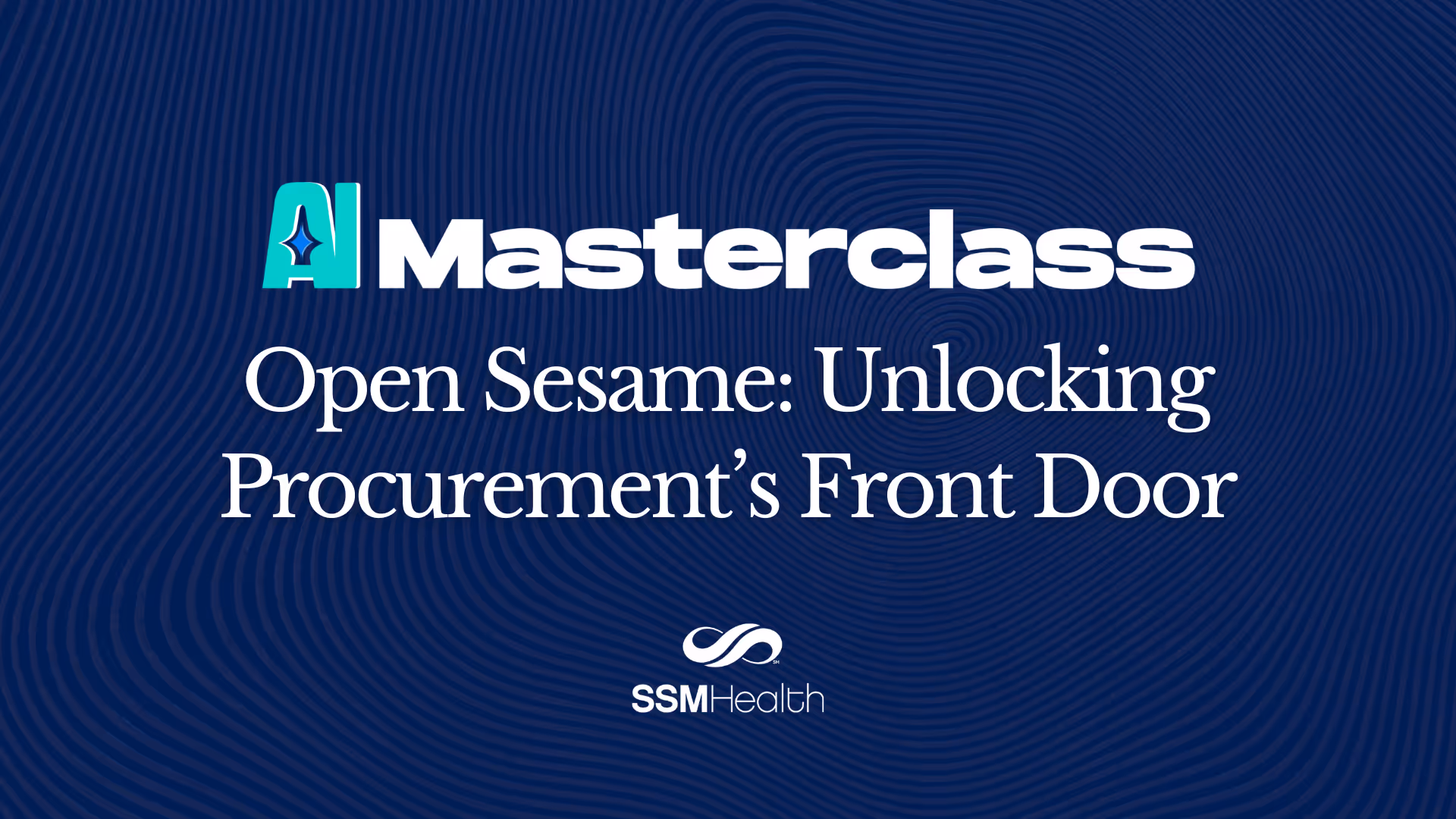 Unlocking Procurement’s AI Front Door with SSM Health