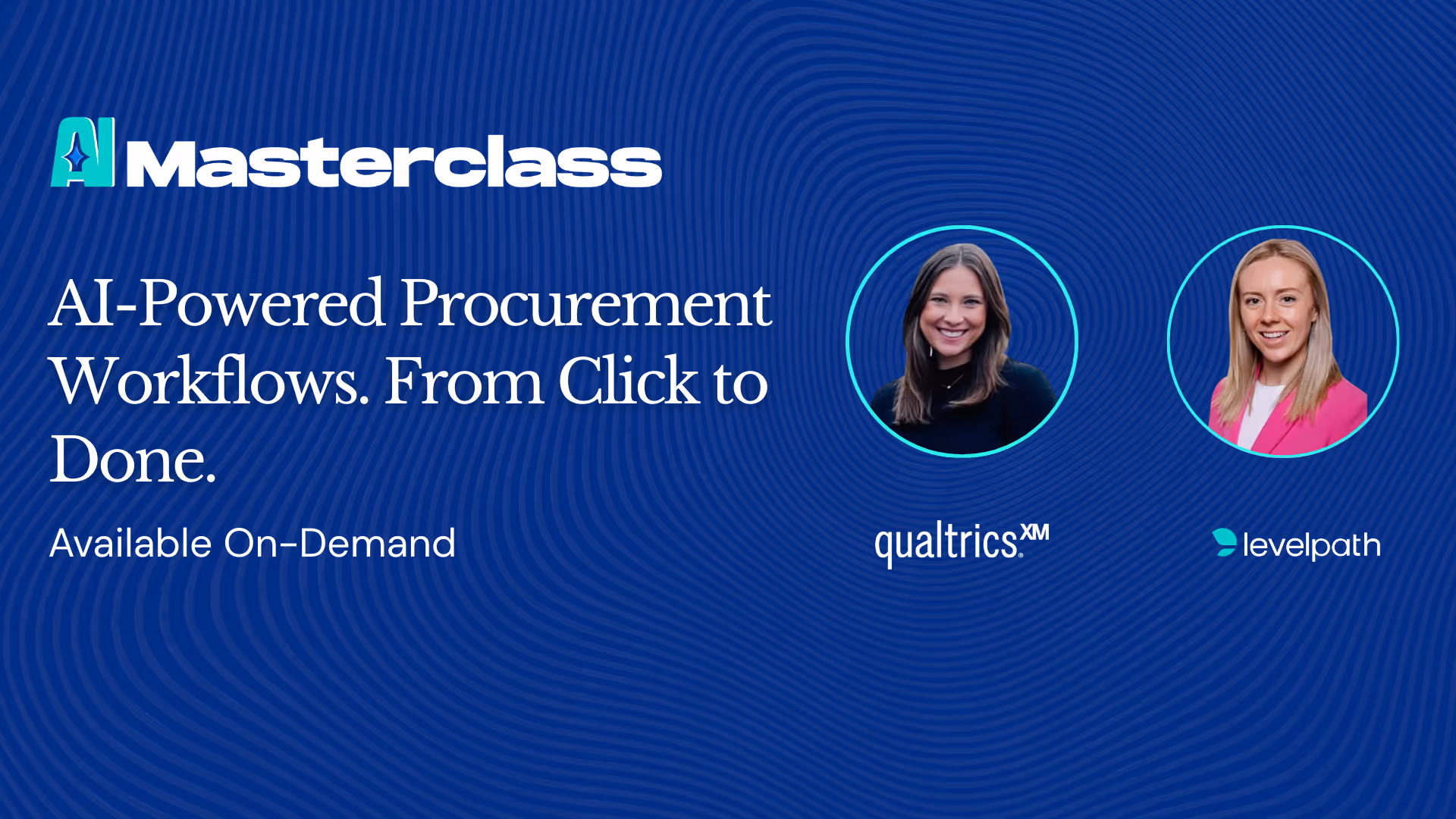 Thank You: AI Masterclass: AI Powered Procurement Workflows with Qualtrics