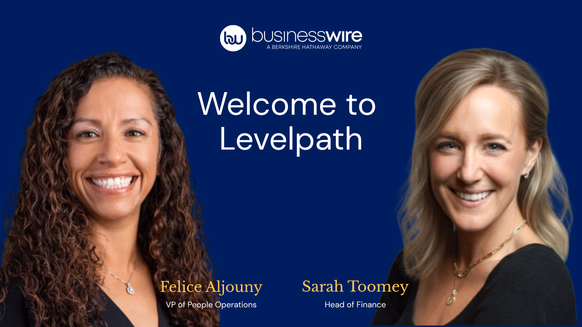 Levelpath Welcomes Felice Ajlouny as Vice President of People and Sarah Toomey as Head of Finance