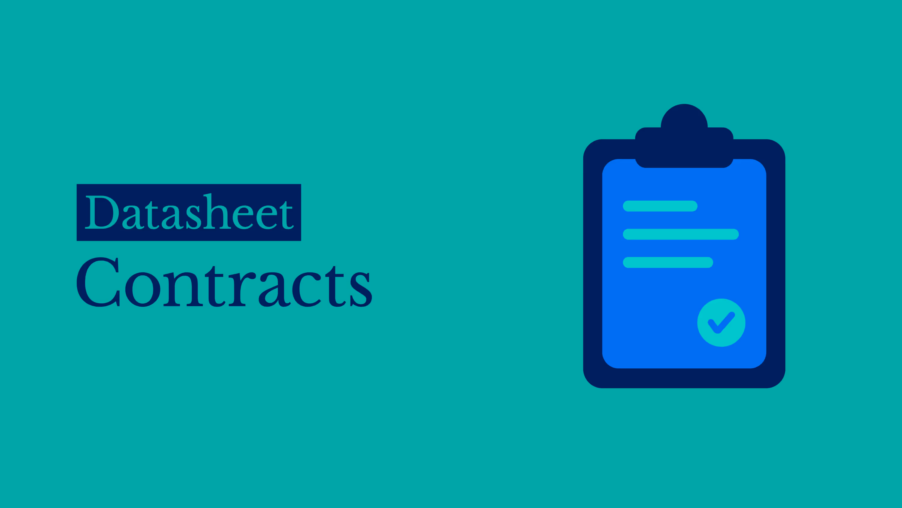 Contracts Datasheet