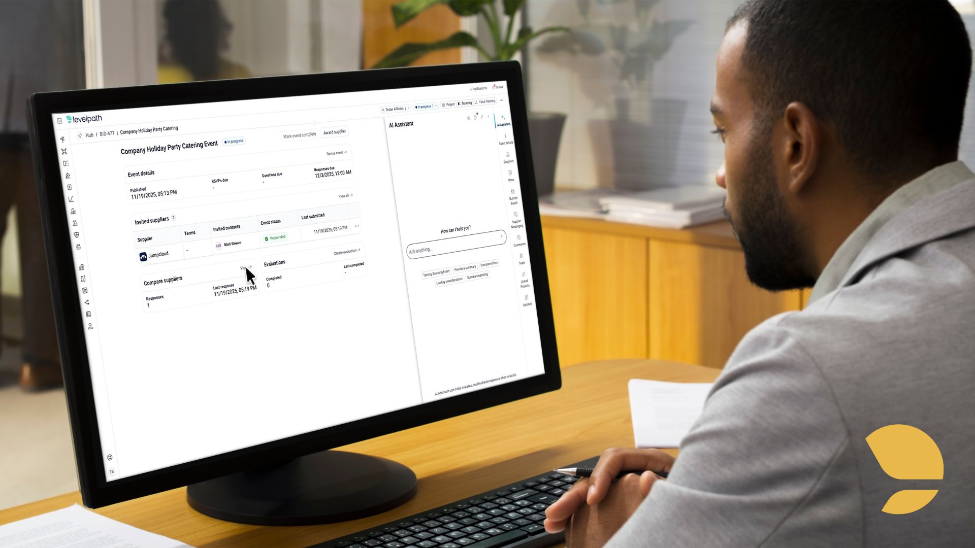 How Levelpath’s AI Assistant Helps Procurement Work Faster and Smarter