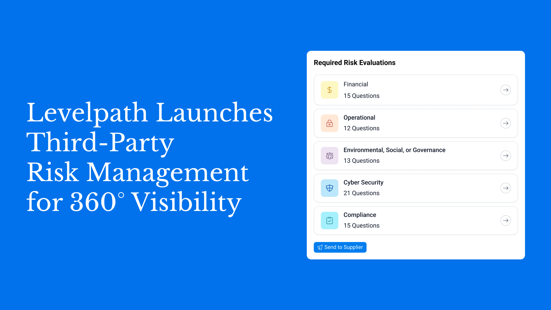 Levelpath Launches Third-Party Risk Management for 360° Visibility