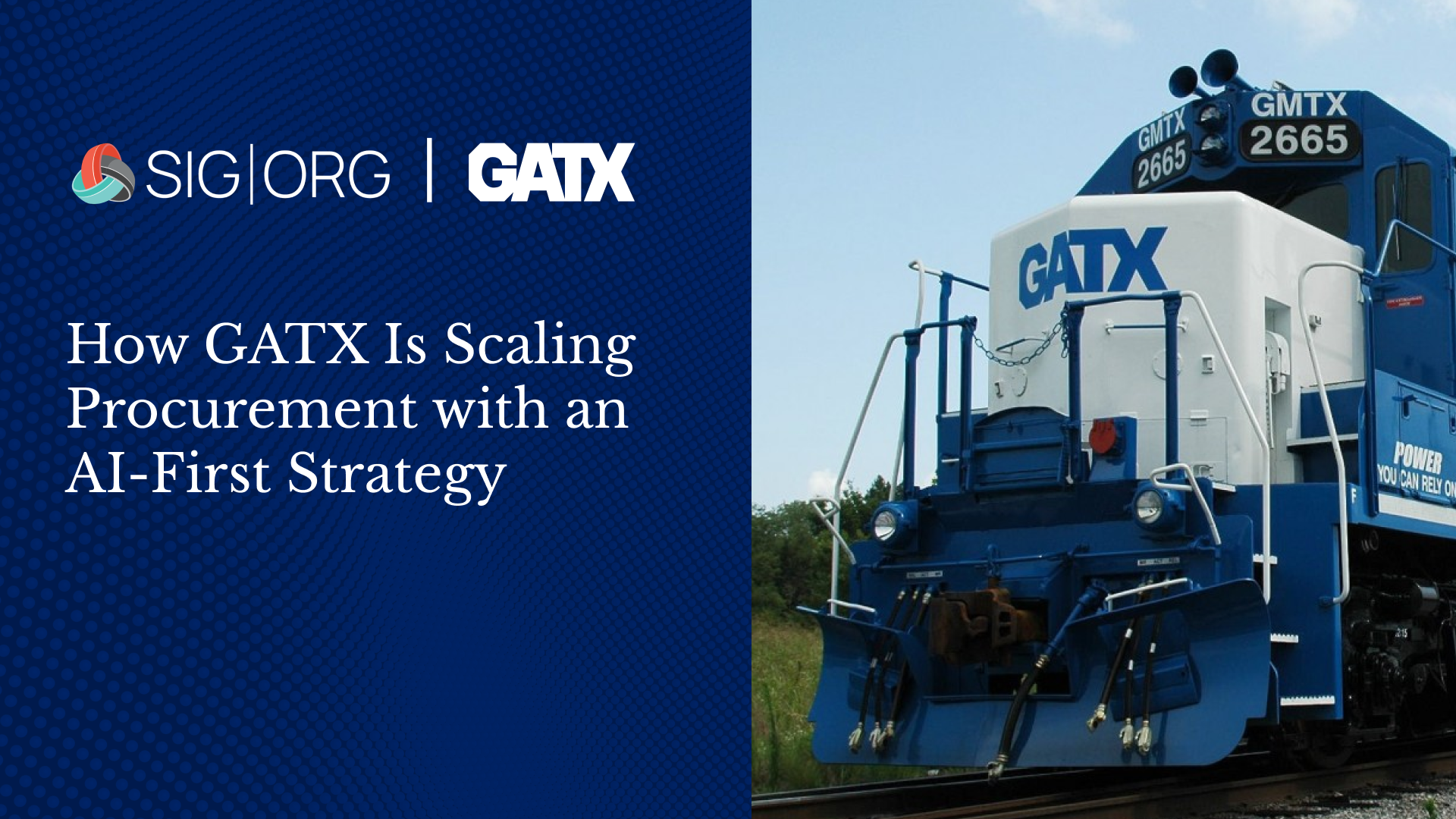 How GATX is Scaling Procurement with an AI-First Strategy
