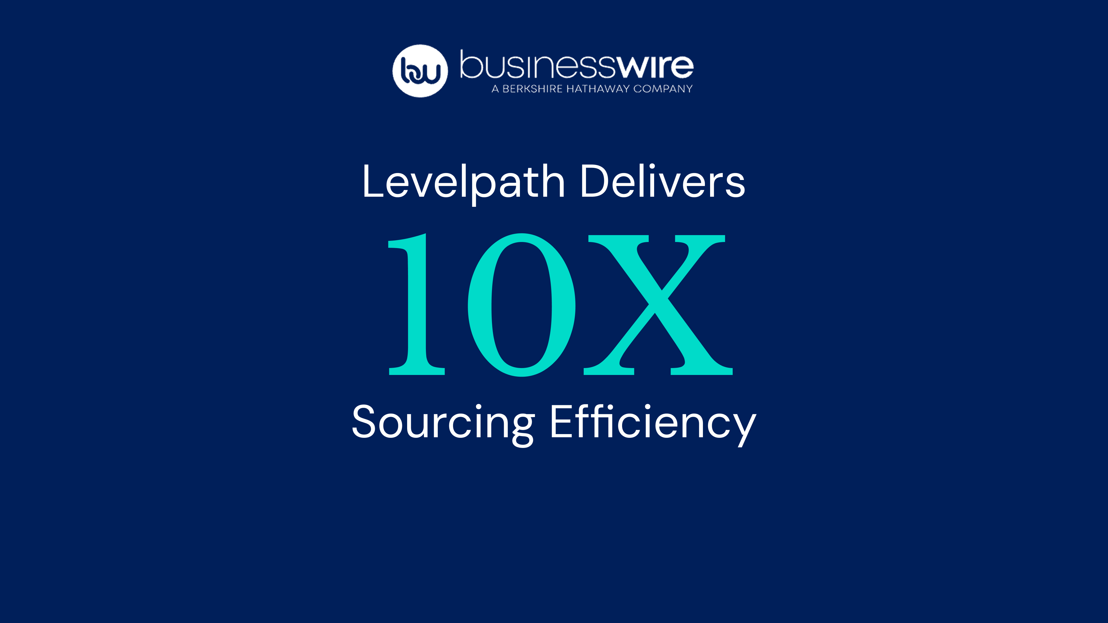 Levelpath’s AI-Native Sourcing Delivers 10X Efficiency Gains While Industry AI Investments Struggle