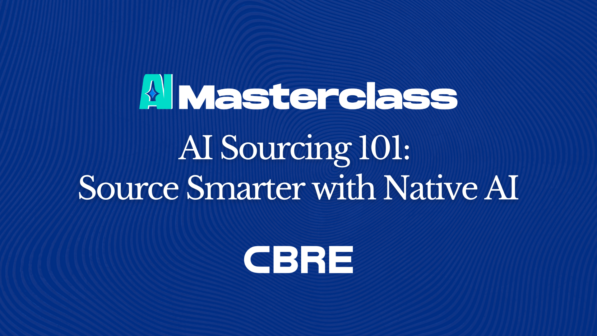 How CBRE Used AI-Native Workflows to Build Modern Sourcing