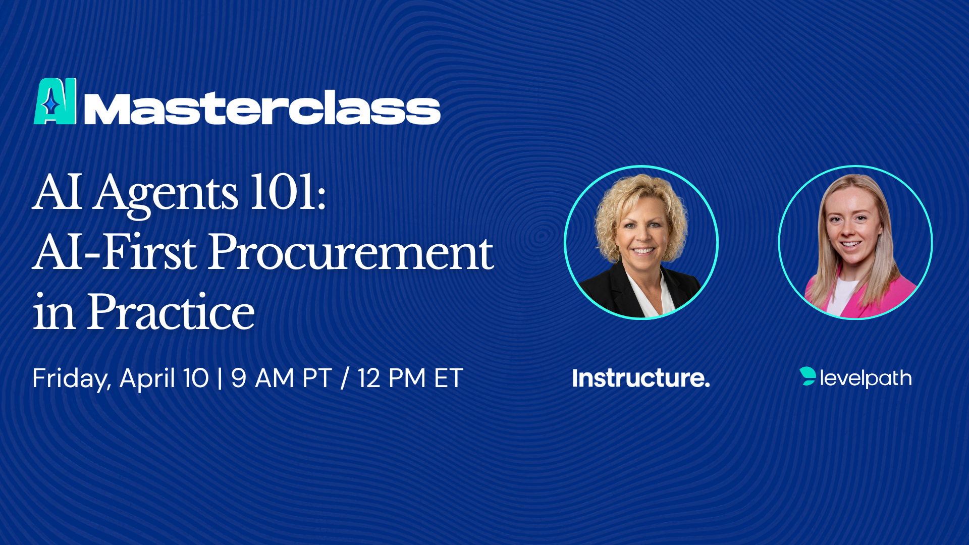 AI Masterclass - AI Agents 101: AI-First Procurement in Practice | April 10