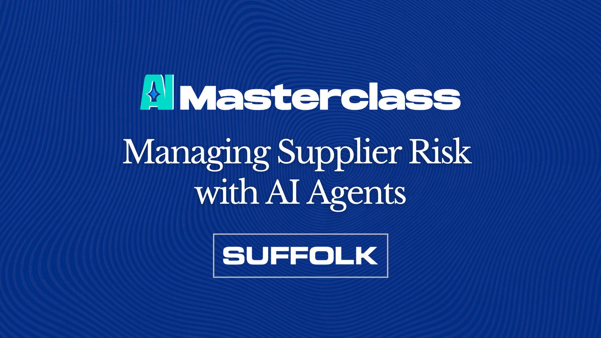 How Suffolk Is Managing Supplier Risk Without a Procurement Team