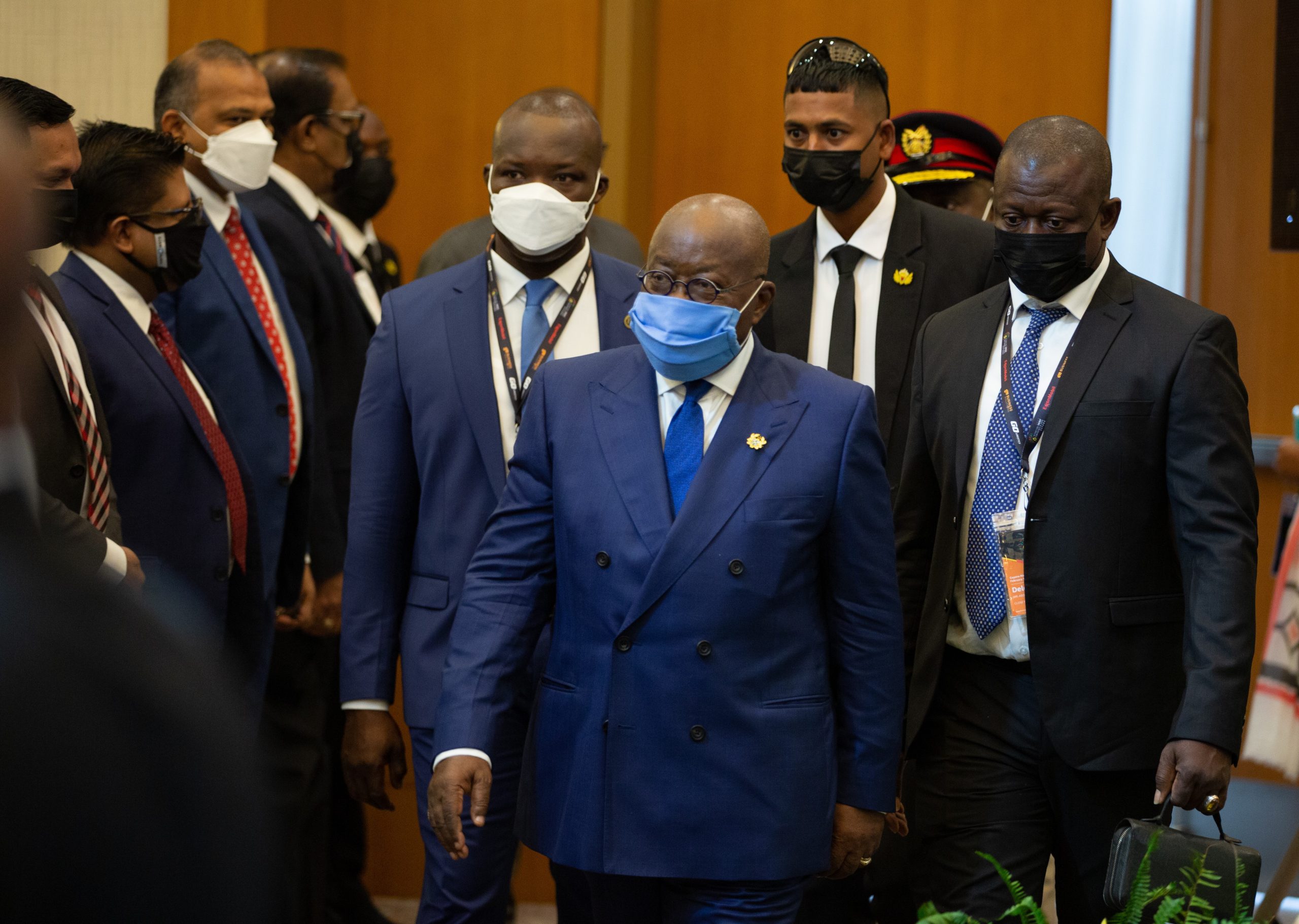 ‘Maximise local content, reduce flaring’ - Ghanaian President tells Guyana at opening of energy conf.