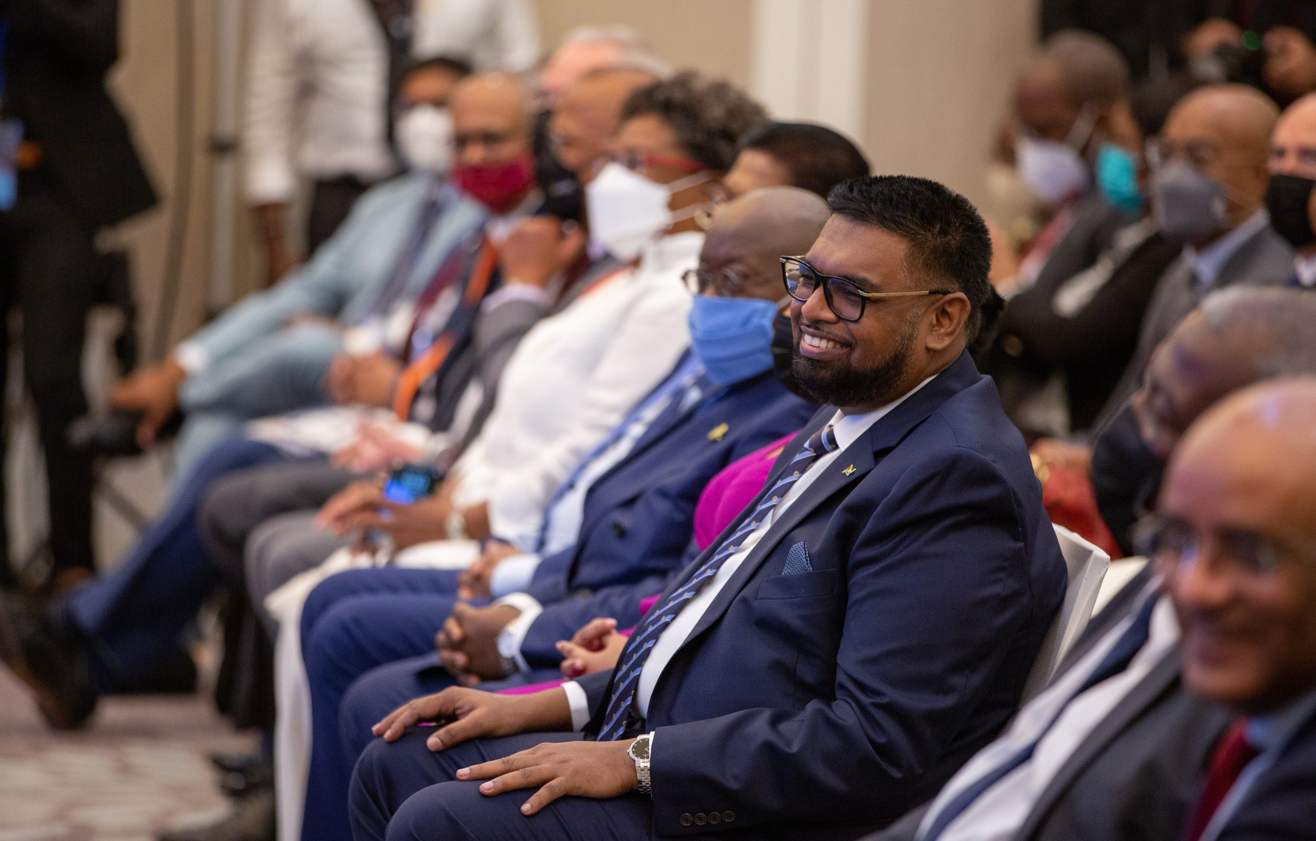 ‘Oil or nothing must change us’ – Dr. Ali tells world leaders, int’l investors of ‘One Guyana’ vision