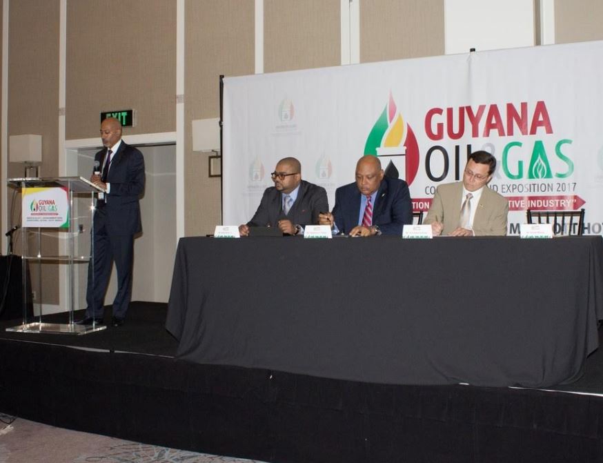 Oil & Gas Exhibition gets underway; World class base to be established at Crab Island