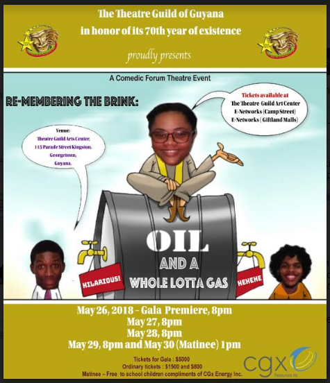 'Remembering The Brink – Oil and a Whole Lotta Gas' – at Theatre Guild