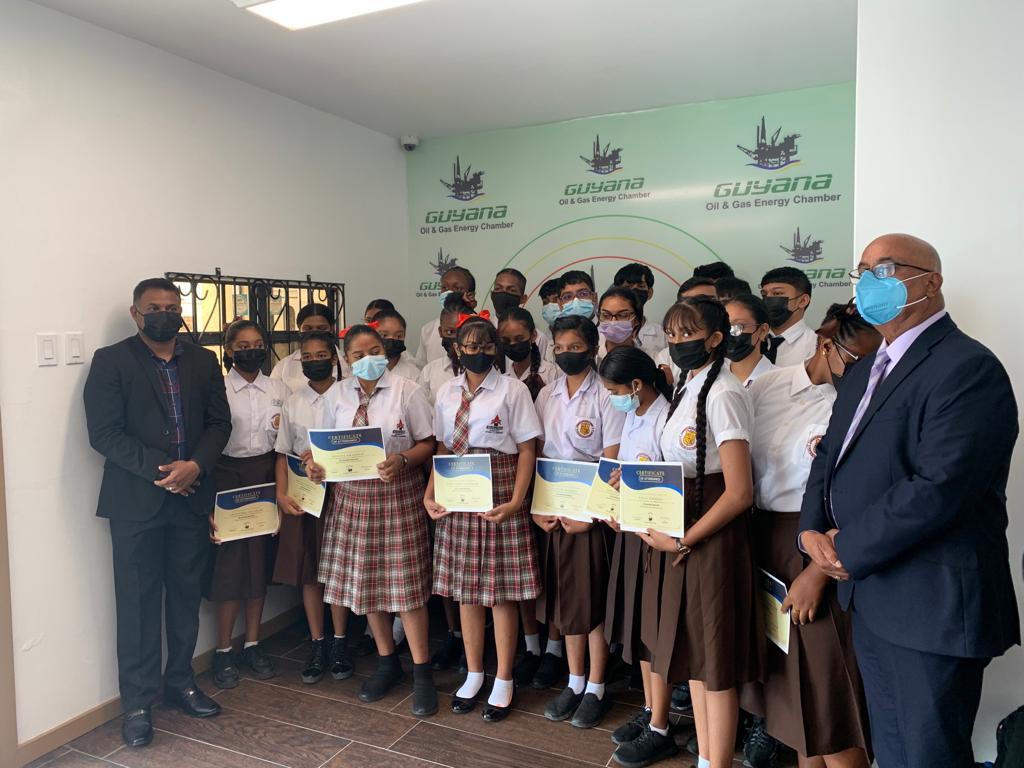 Oil & Gas Energy Chamber launches seminar for high school students