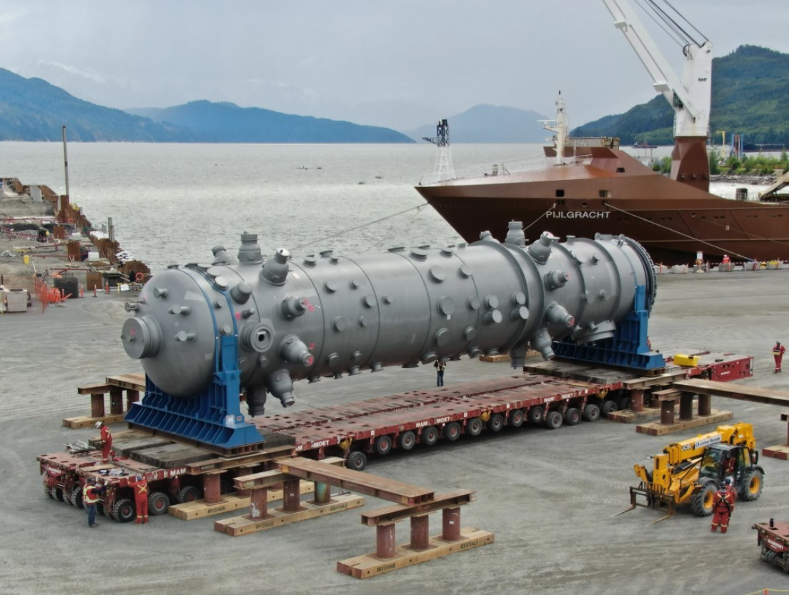 Exxon plans to build new offloading facility, road on west bank of Demerara River