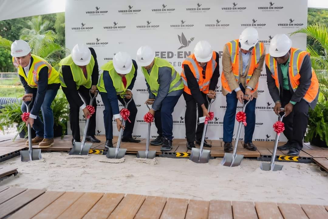 ‘A key milestone’ as sod turned for $62.7 billion Shore Base at V/Hoop