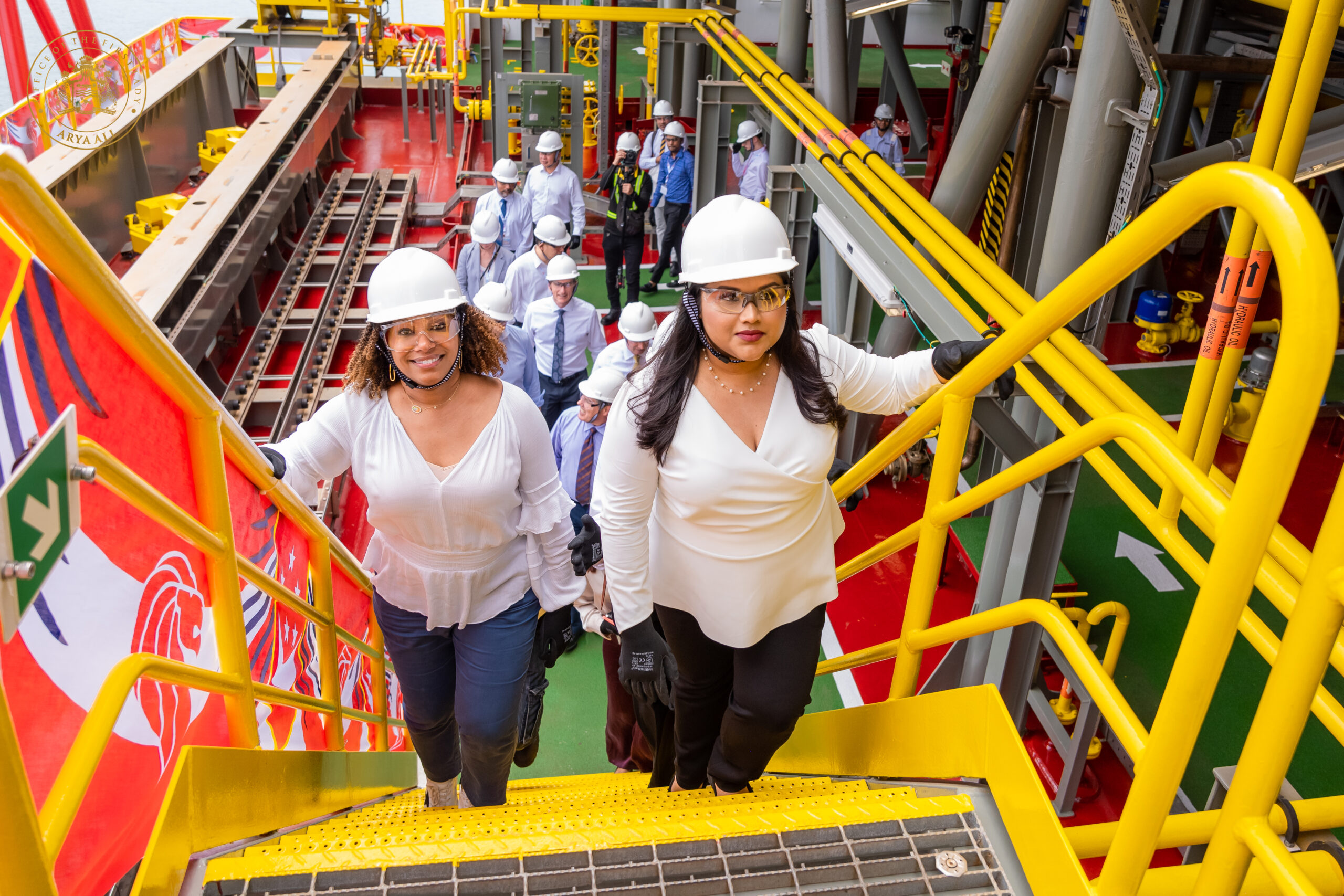 First Lady says third oil ship is ‘avenue to prosperity’ for businesses and individuals