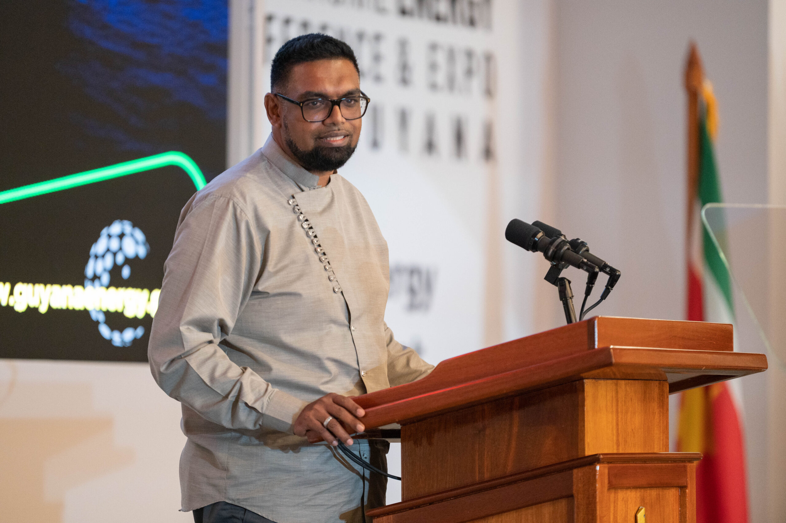 ‘Big thinking only’ – Ali pitches Guyana as a model for global sustainable development