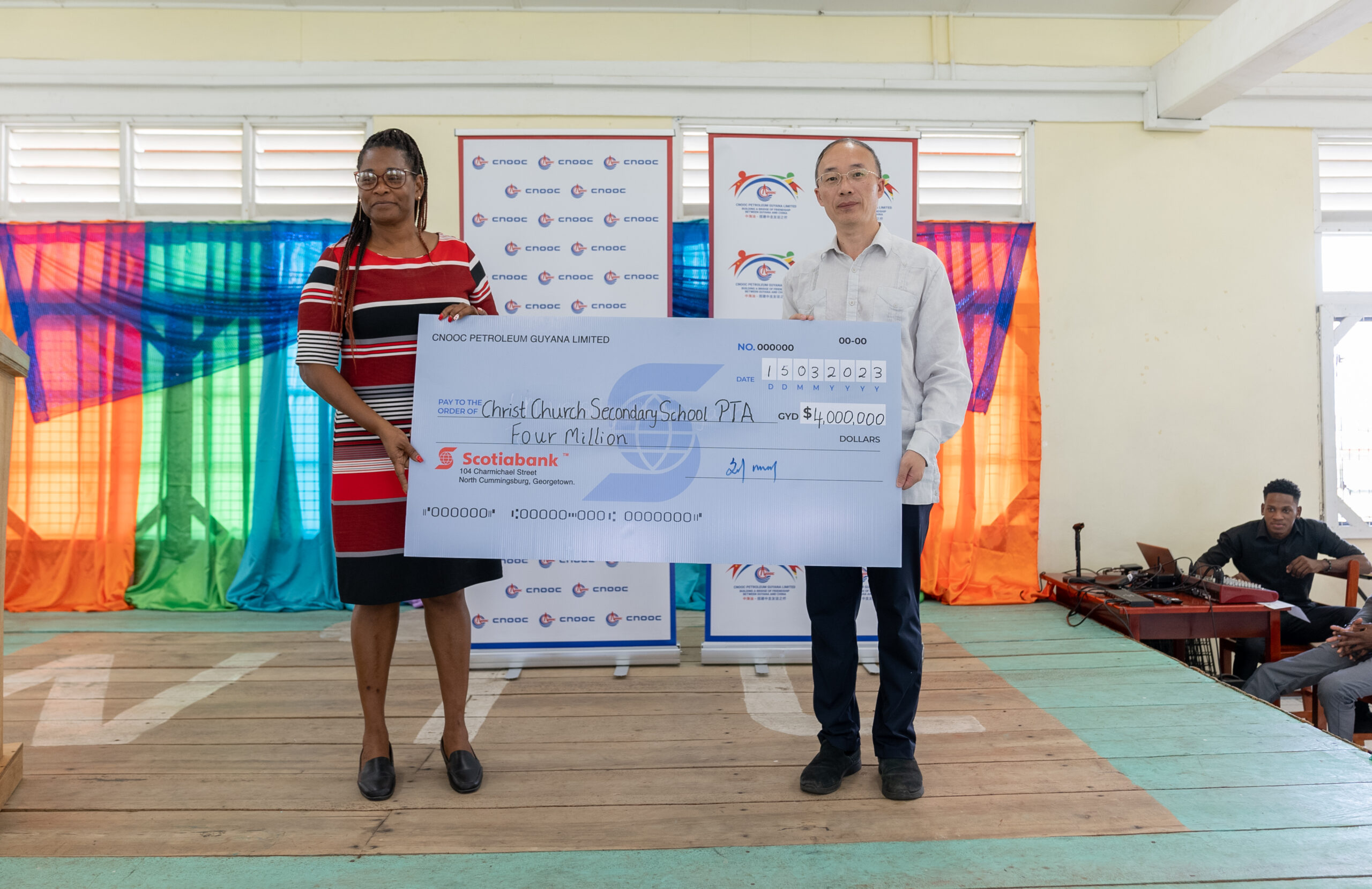 CNOOC donates $4M to Christ Church Secondary School