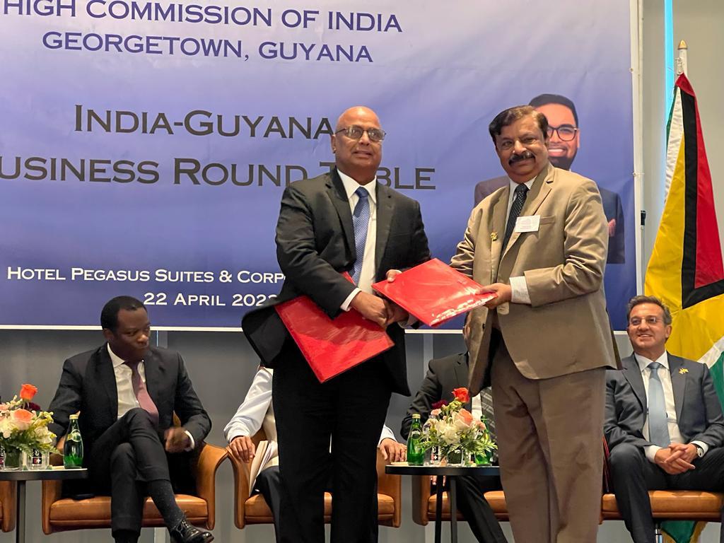 Guyana’s Energy Chamber inks agreement with Indian private sector body