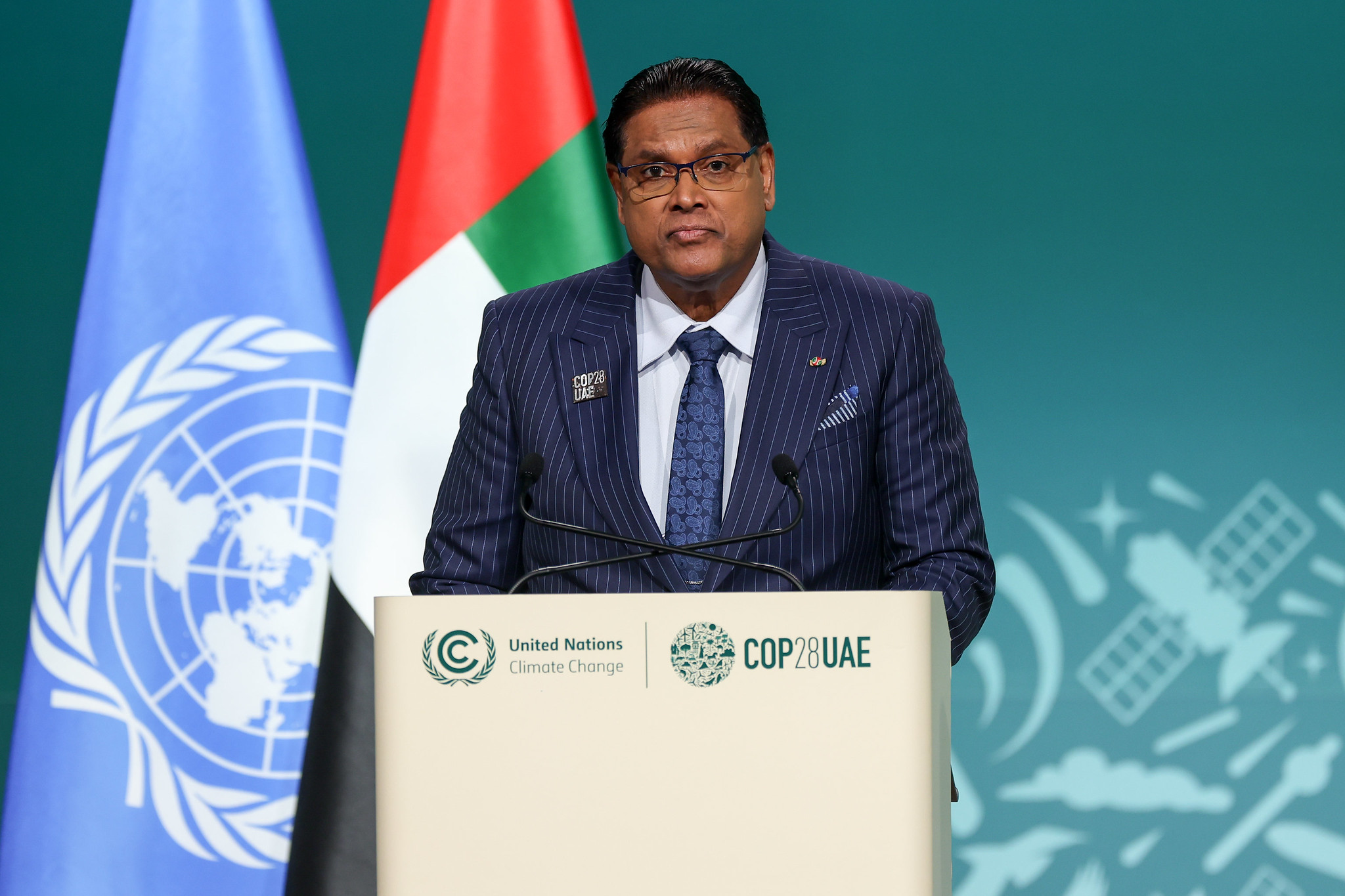 COP28: Suriname, like Guyana, says its vast forests will be protected as oil sector develops