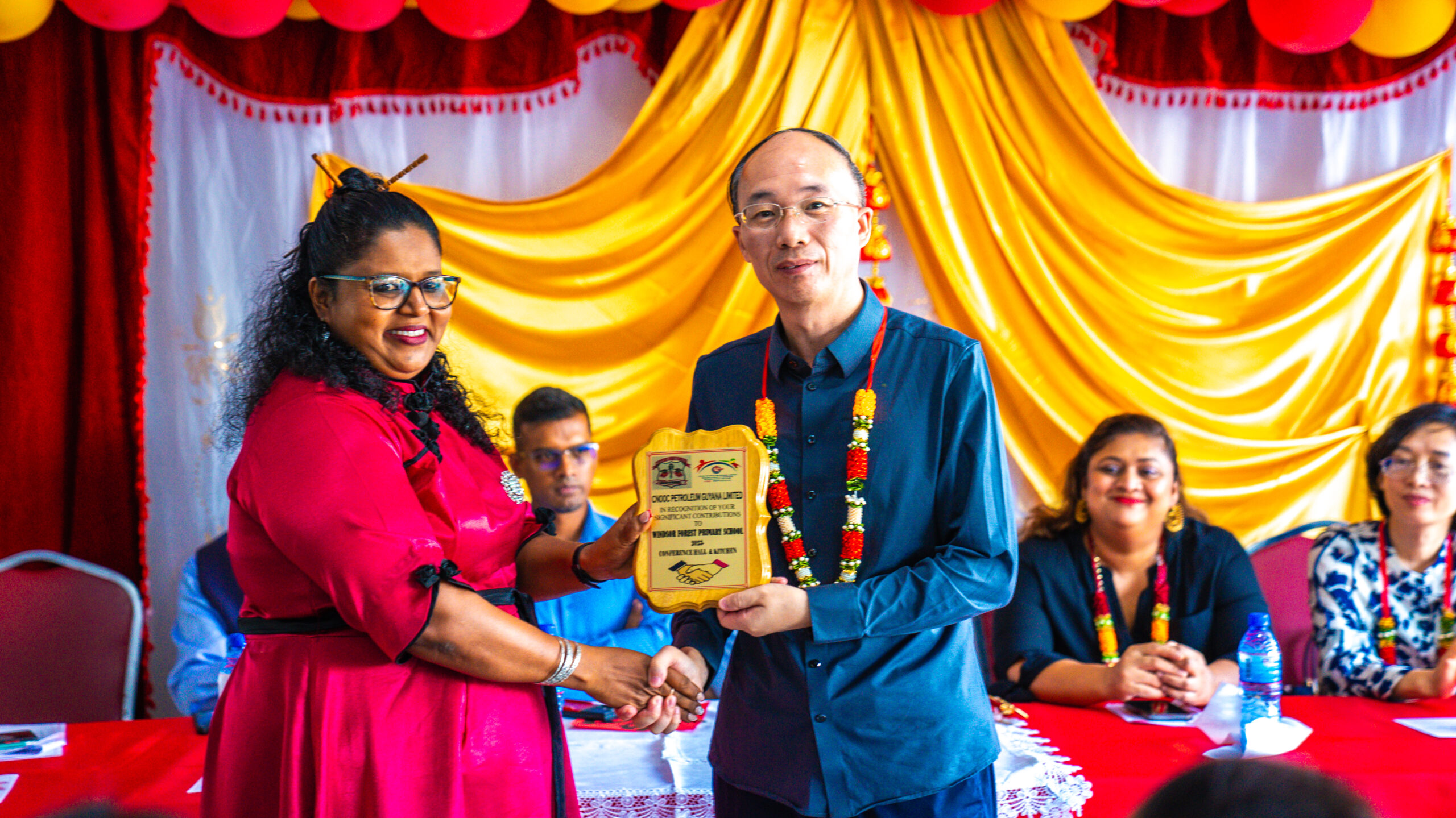 CNOOC donates $30M conference hall, kitchen to Windsor Forest Primary School