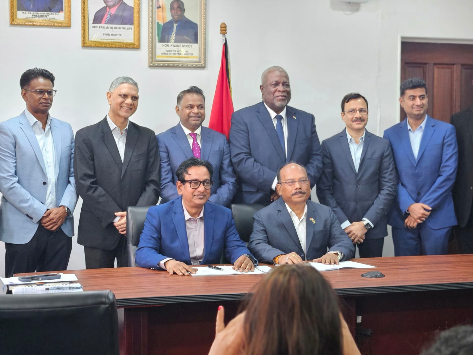 ‘Building for the future’: US$422M in contracts inked for transmission lines needed for Gas-to-Energy Project