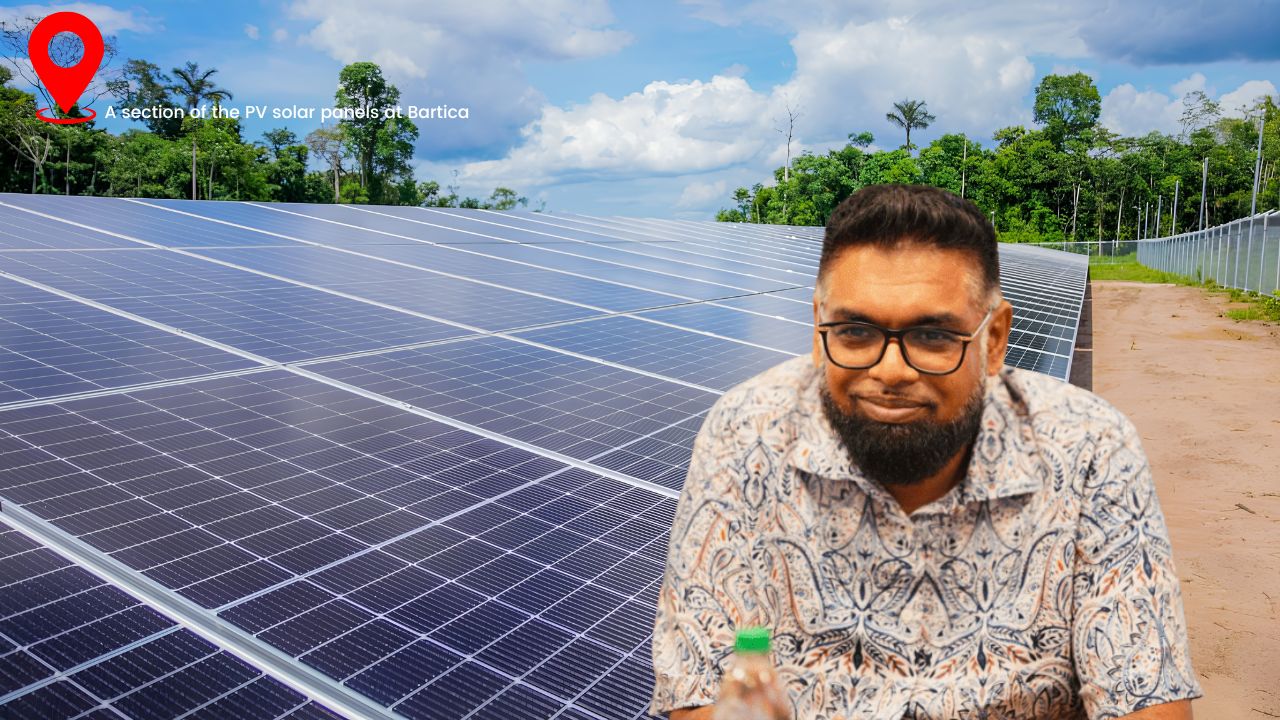 Bartica to see 25% cut in electricity bills as solar investment begins paying off