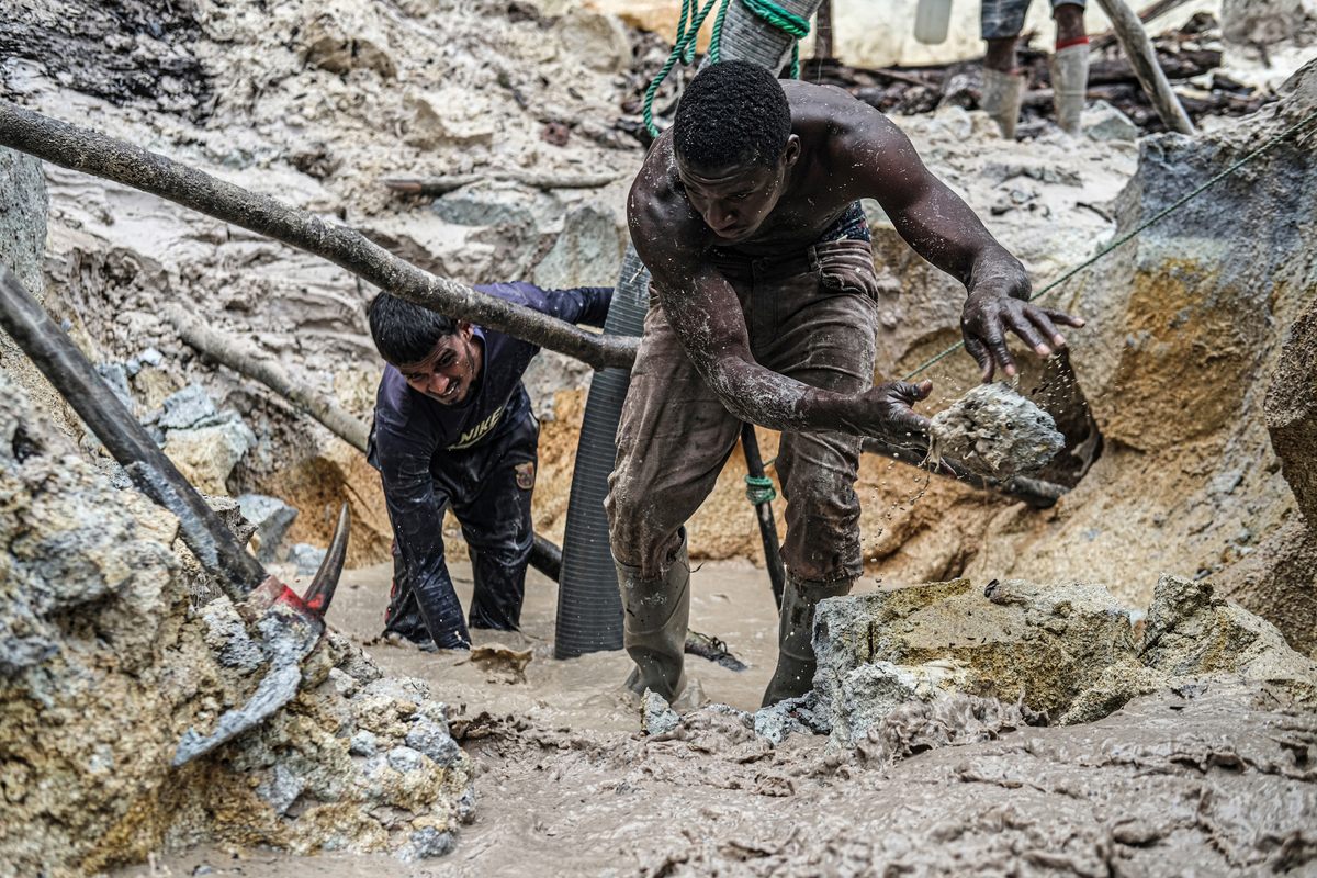 Without owning heavy machinery, local pork knockers can legally enter Guyana's mining sector 