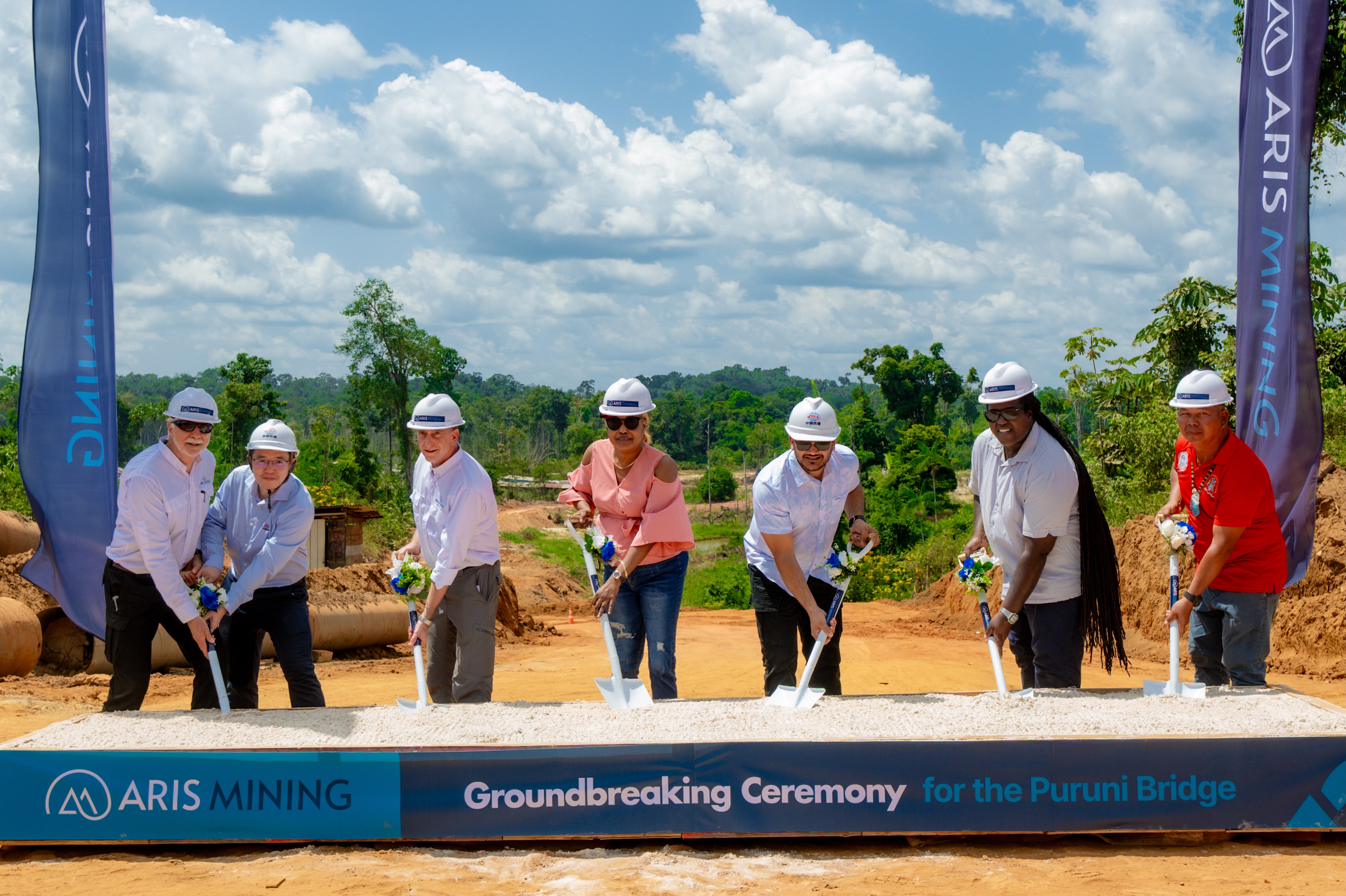 Aris mining company invests about US$10 million in Puruni bridge 