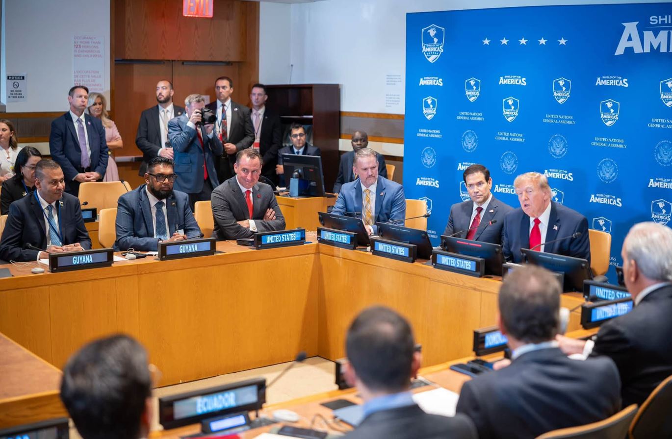 Pres. Ali rejects claims U.S wants to dominate Guyana
