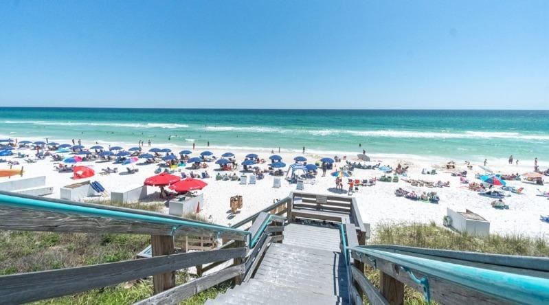 Access to the Gulf of Mexico for Seacrest Beach vacation goers