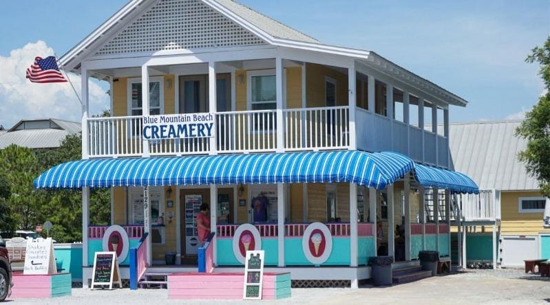 Blue Mountain Beach Creamery 30A Florida