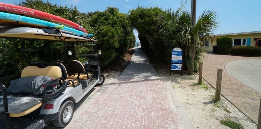 Laid-back vibe in Blue Mountain Beach Florida