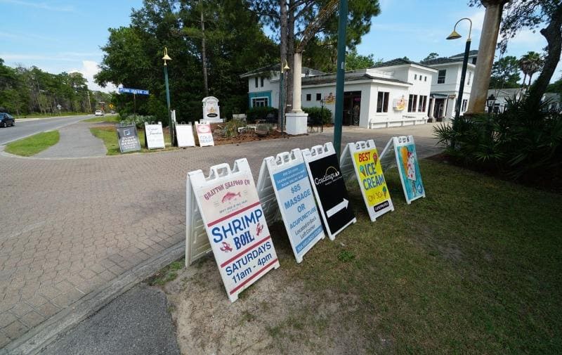 Grayton Beach Shopping