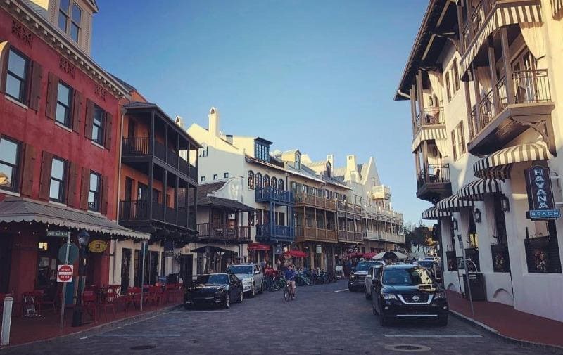 Rosemary Beach Downtown South Side 30A